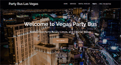 Desktop Screenshot of partybuslasvegasnevada.com