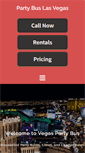 Mobile Screenshot of partybuslasvegasnevada.com